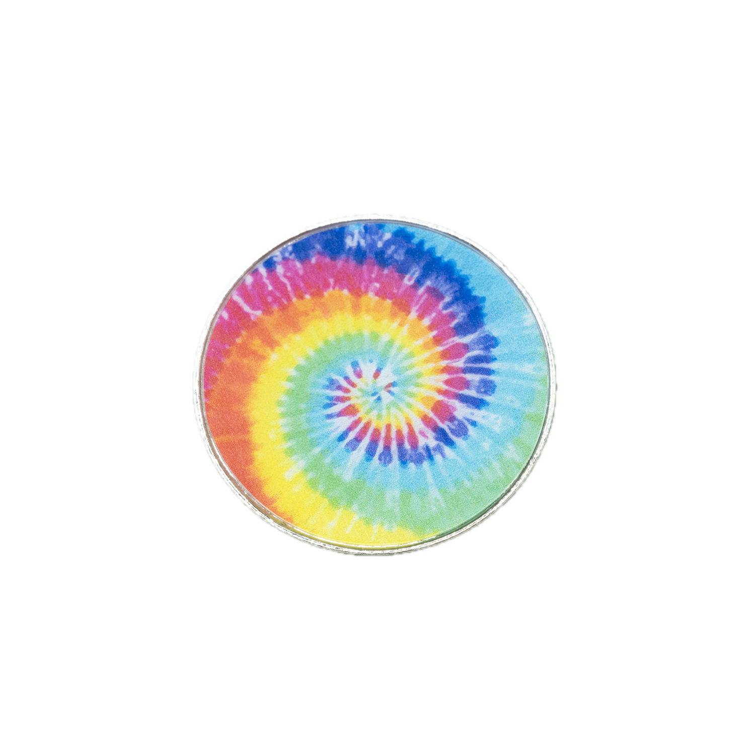 Tie Dye Golf Ball Marker
