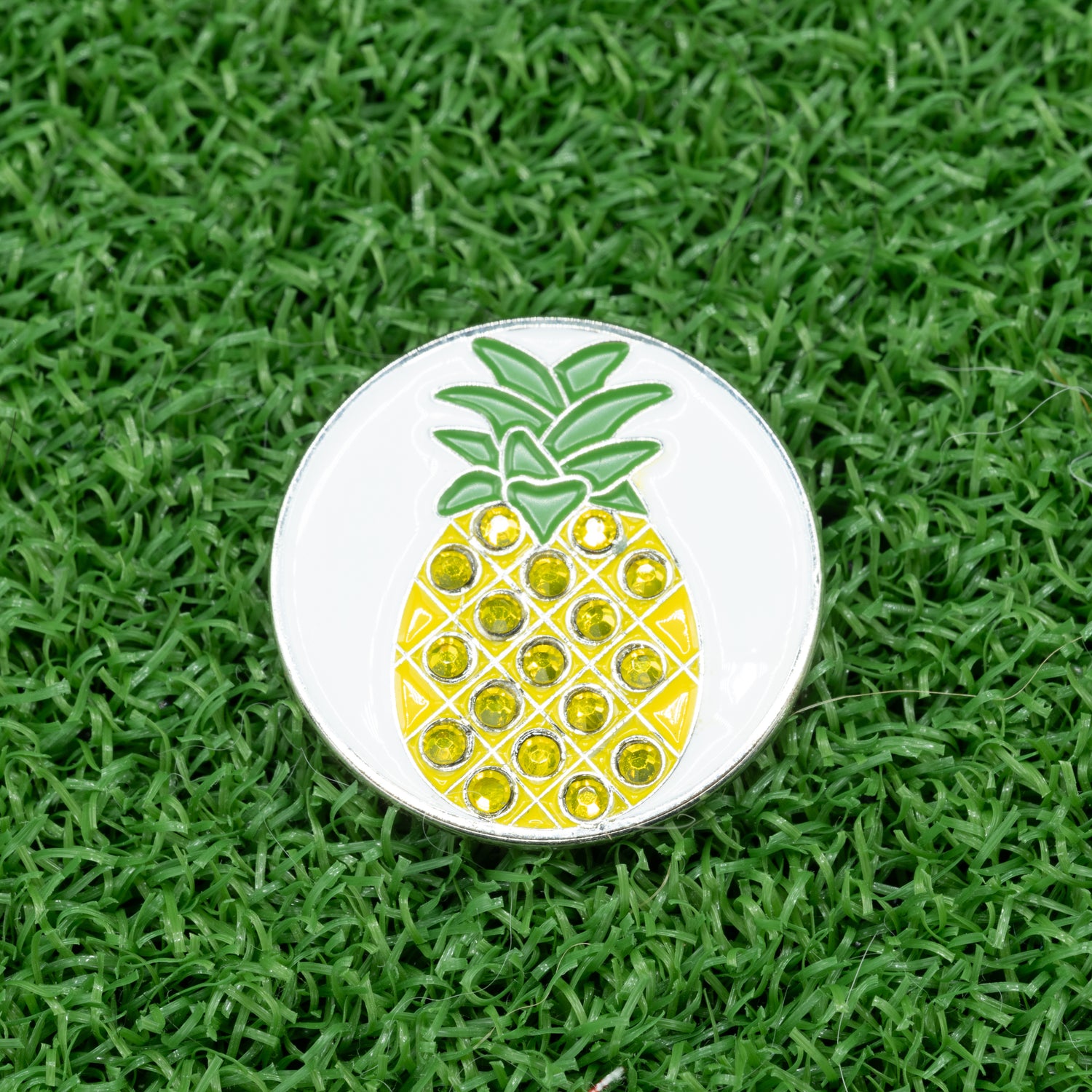 Crystal Pineapple Ball Marker