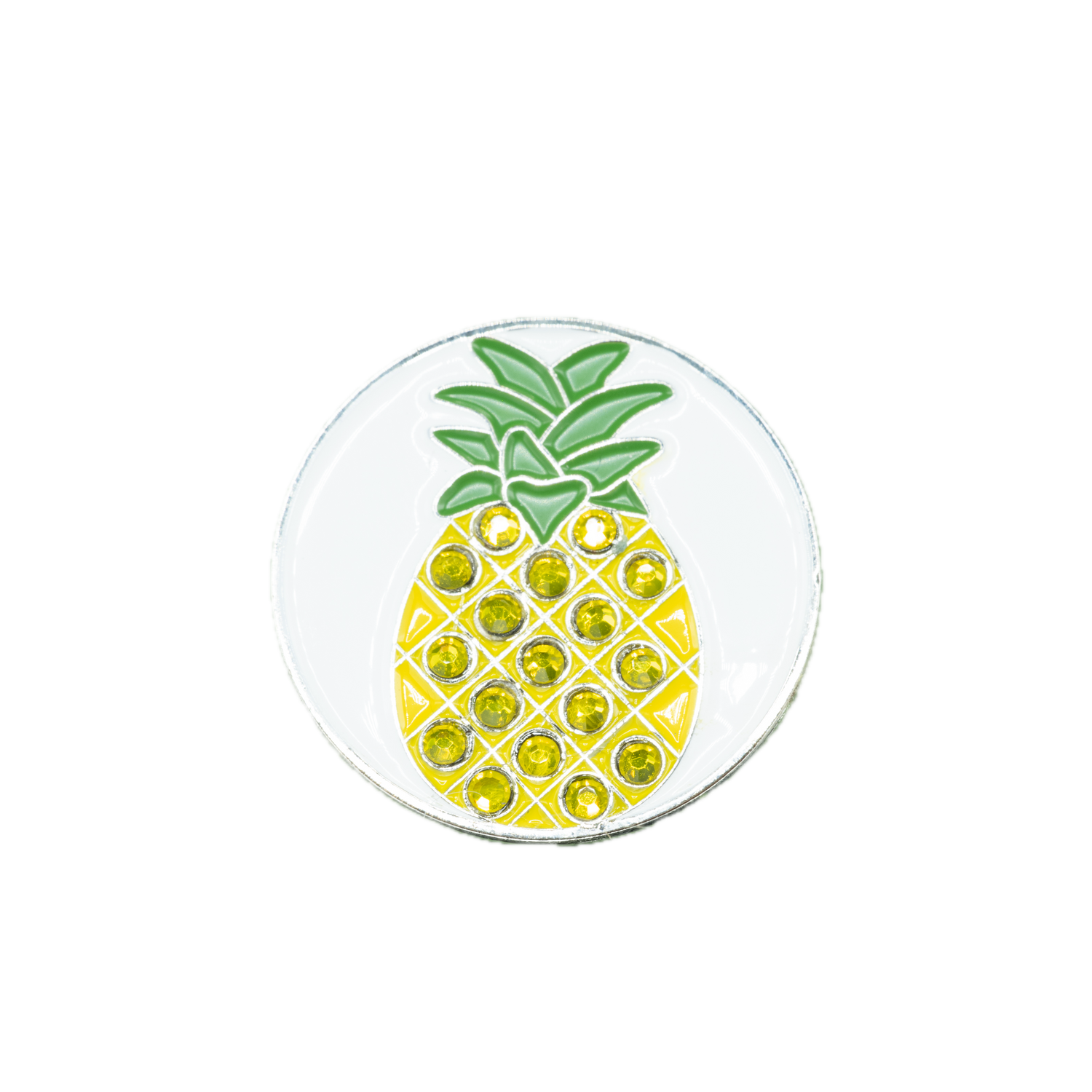 Crystal Pineapple Ball Marker