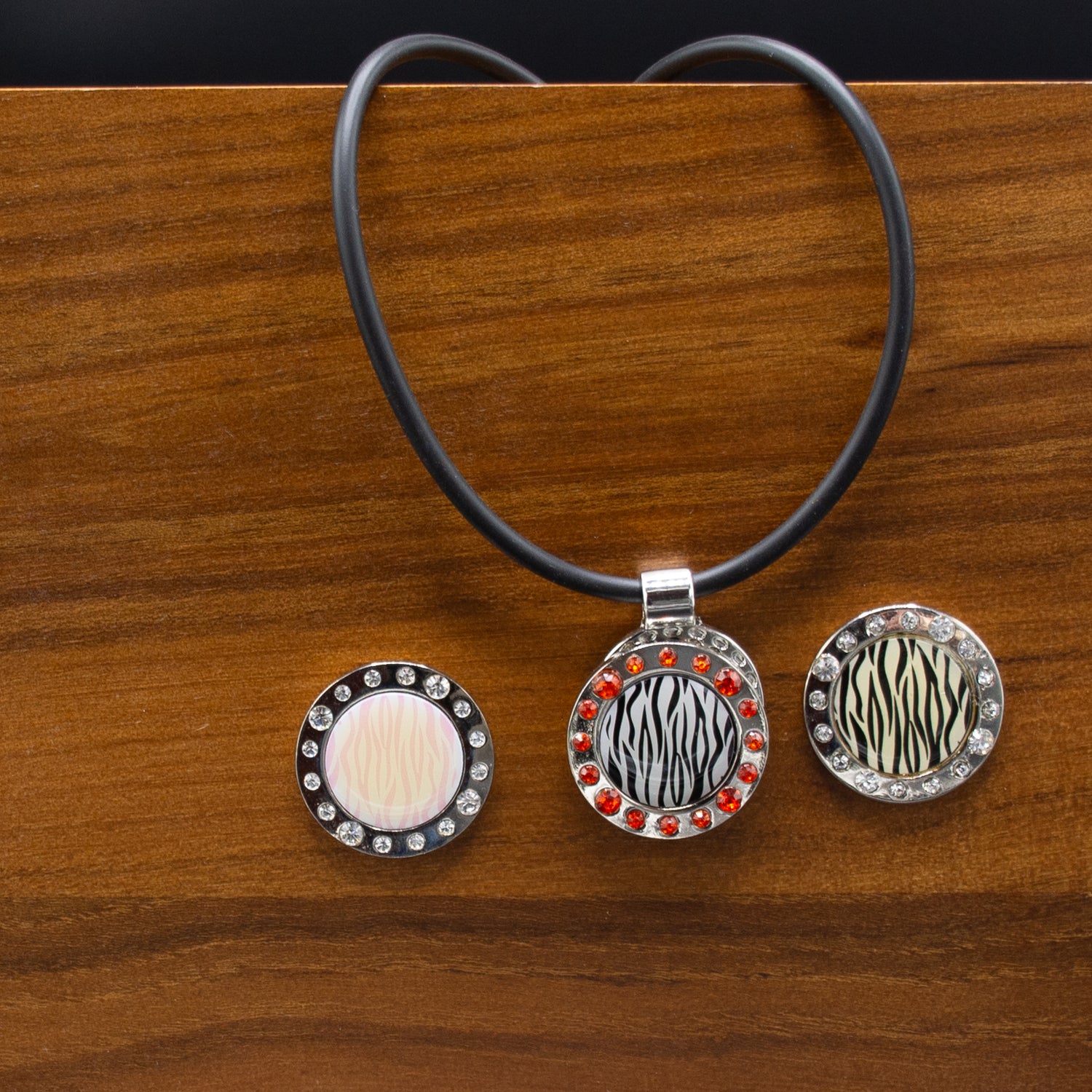 Zebra Bling Necklace Bundle