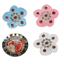 Forget Me Not Golf Ball Marker - Pack of 4