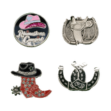 Cowgirl Golf Ball Marker - Pack of 4