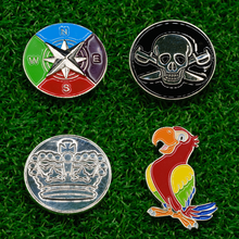 Pirate Golf Ball Marker - Pack of 4