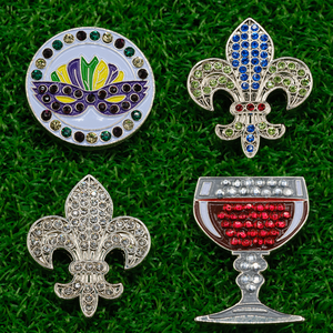 Bling Golf Ball Markers - Pack of 4