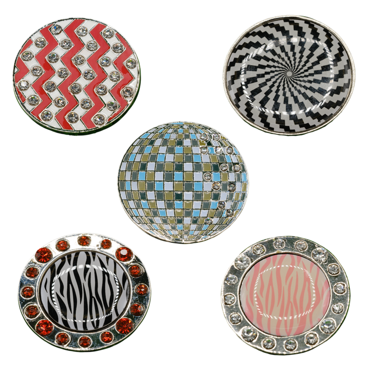 Disco Golf Ball Marker - Pack of 5