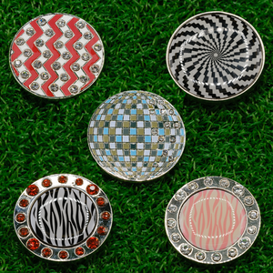 Disco Golf Ball Marker - Pack of 5