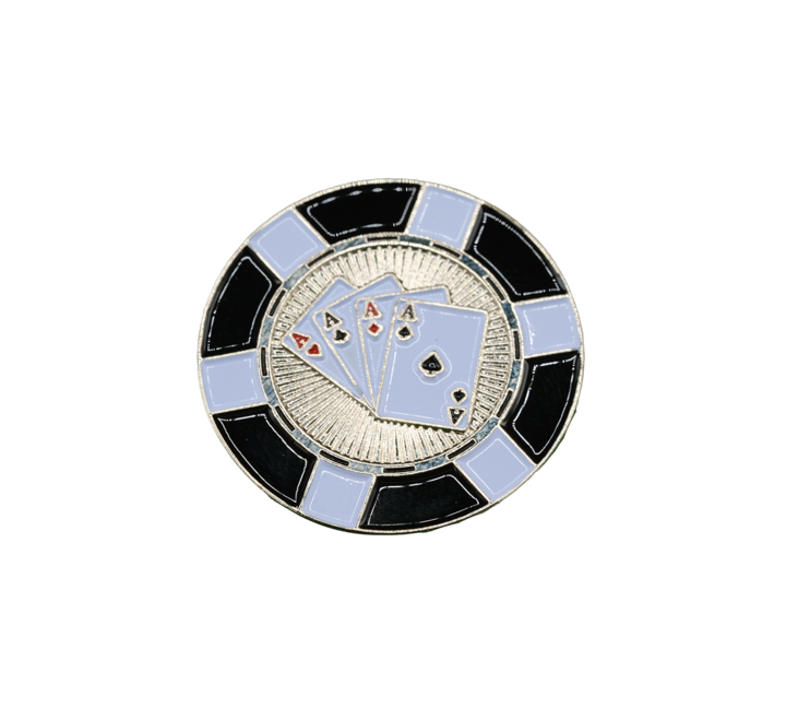 Aces Golf Ball Marker - Pack of 6
