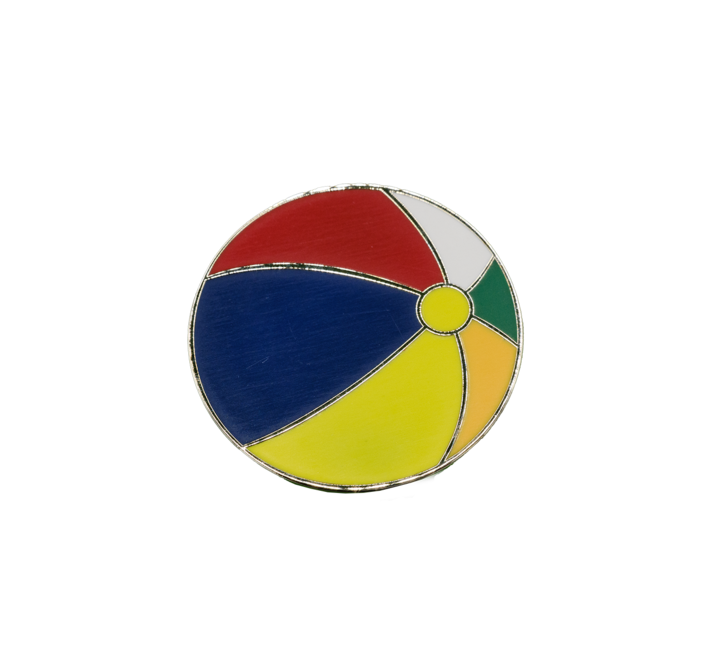 Beach Themed Golf Ball Marker - Pack of 8