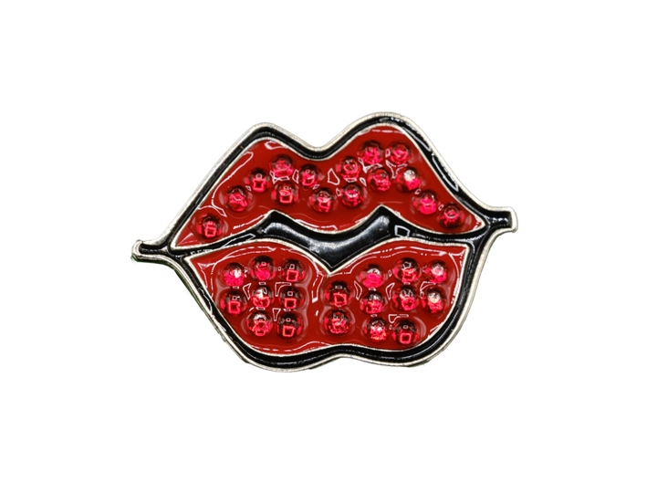 Hearts and Kisses Golf Ball Marker - Pack of 4