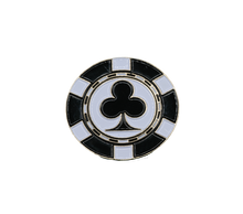 Poker Chip Golf Ball Marker - Pack of 4