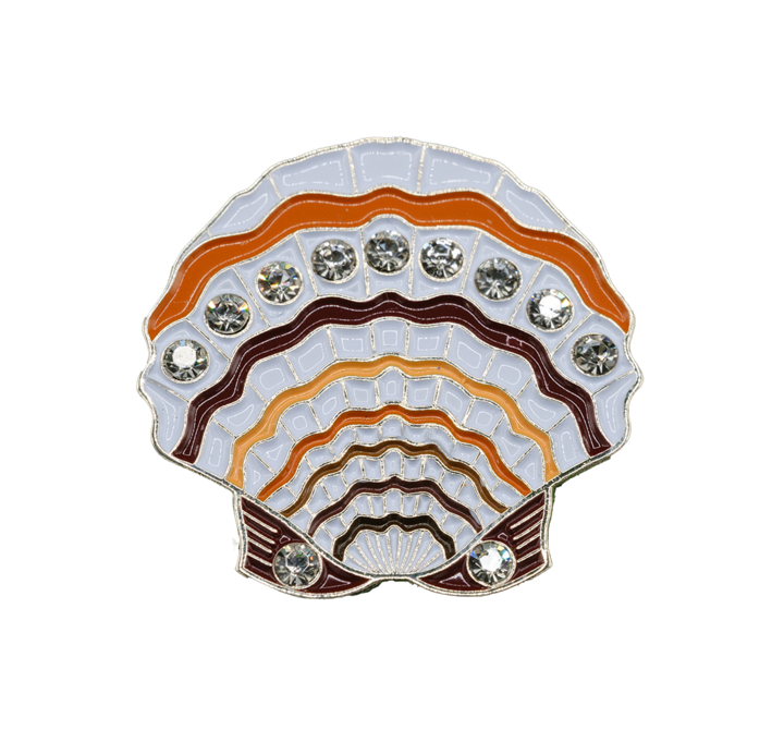Beach Themed Golf Ball Marker - Pack of 8