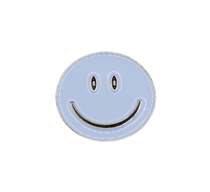 Smiley Face Golf Ball Marker - Pack of 4