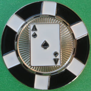 Ace of Spades Poker Chip Ball Marker product pic 2