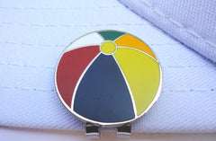 Beach Ball Ball Marker hat brim pic 3