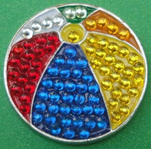 Beach Ball Crystals Ball Marker product pic 1