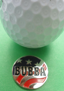 BUBBA Ball Marker golf ball pic