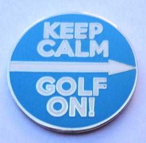 Keep Calm Golf On Marker product pic 1