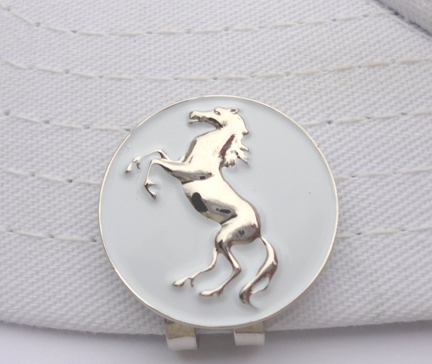 Chrome Stallion Ball Marker hat brim pic 2