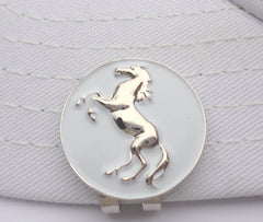 Chrome Stallion Ball Marker hat brim pic 2