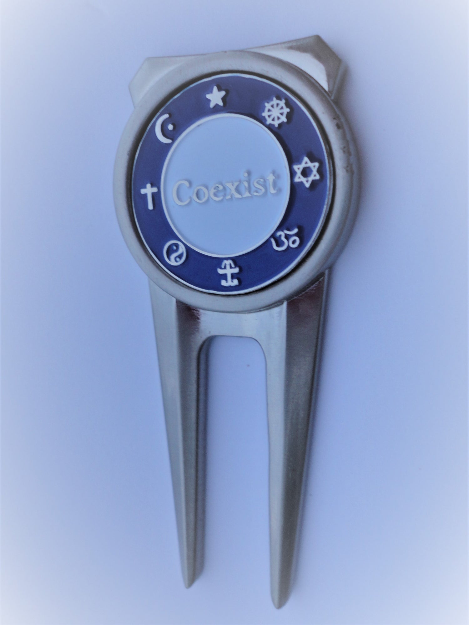 Coexist Ball Marker - Blue