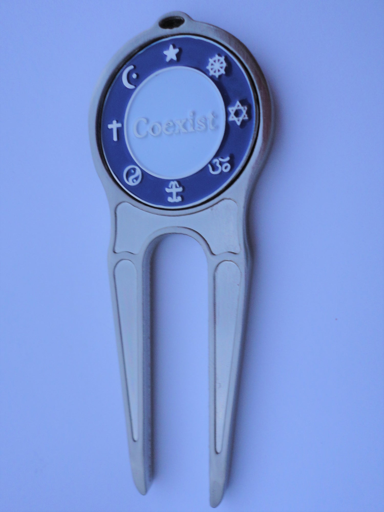 Coexist Ball Marker - Blue