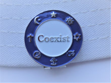 Coexist Ball Marker - Blue