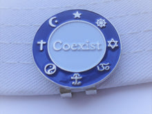 Coexist Ball Marker - Blue