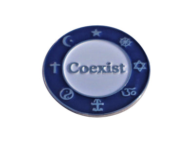 Coexist Ball Marker - Blue