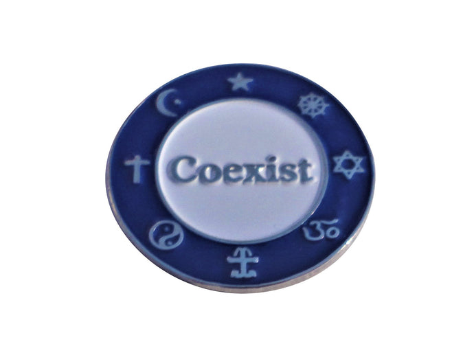 Coexist Ball Marker - Blue