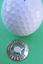 Course Sheriff Ball Marker golf ball pic