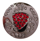 Crystal Red & White Ball Marker product pic 2