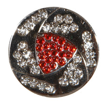 Crystal Red & White Ball Marker product pic 1