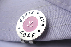 Eat Sleep Ball Marker hat brim pic 1