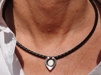 Fashion Necklace with Heart Shaped Magnet