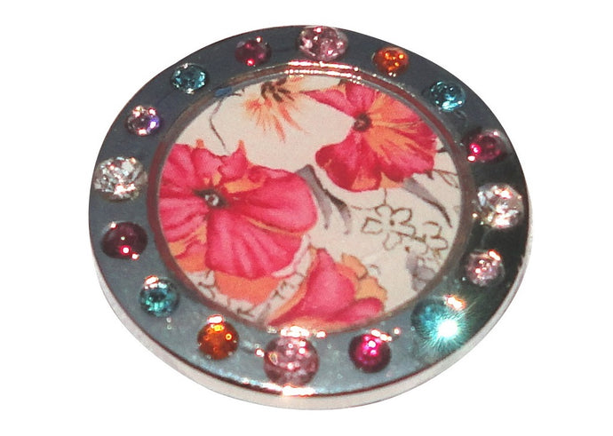 Floral Watercolor Crystal Ball Marker