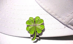 Shamrock Ball Marker hat brim pic