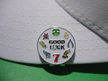 Good Luck Ball Marker hat brim pic 1