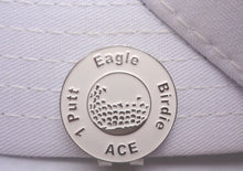 Great Expectations White Ball Marker hat brim pic 2