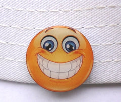 Big Grin Smiley Face Marker hat compairson pic 1