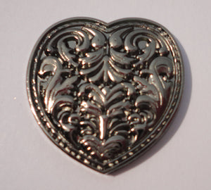 Heart with Pewter Finish