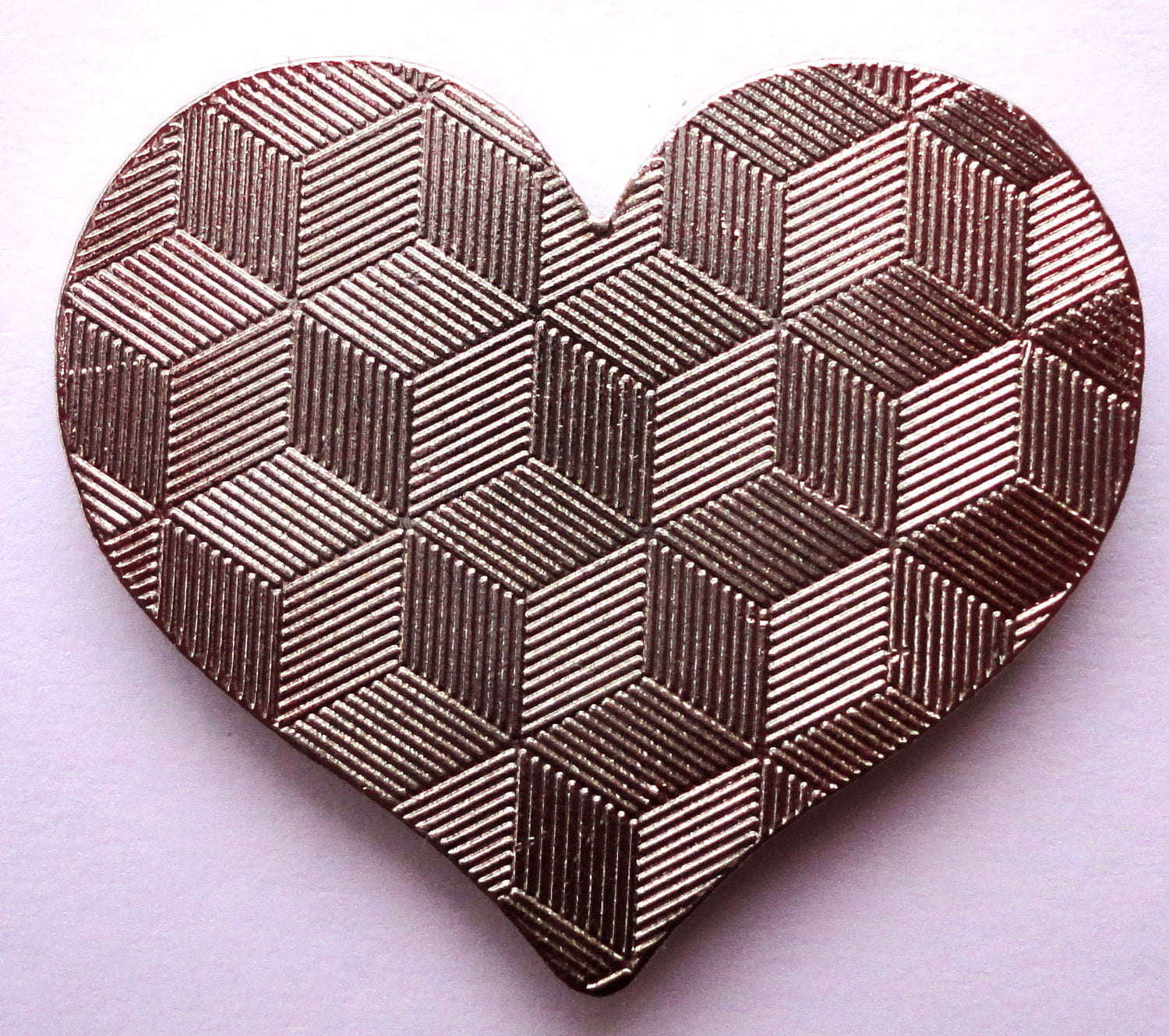 Heart with Pink Crystals