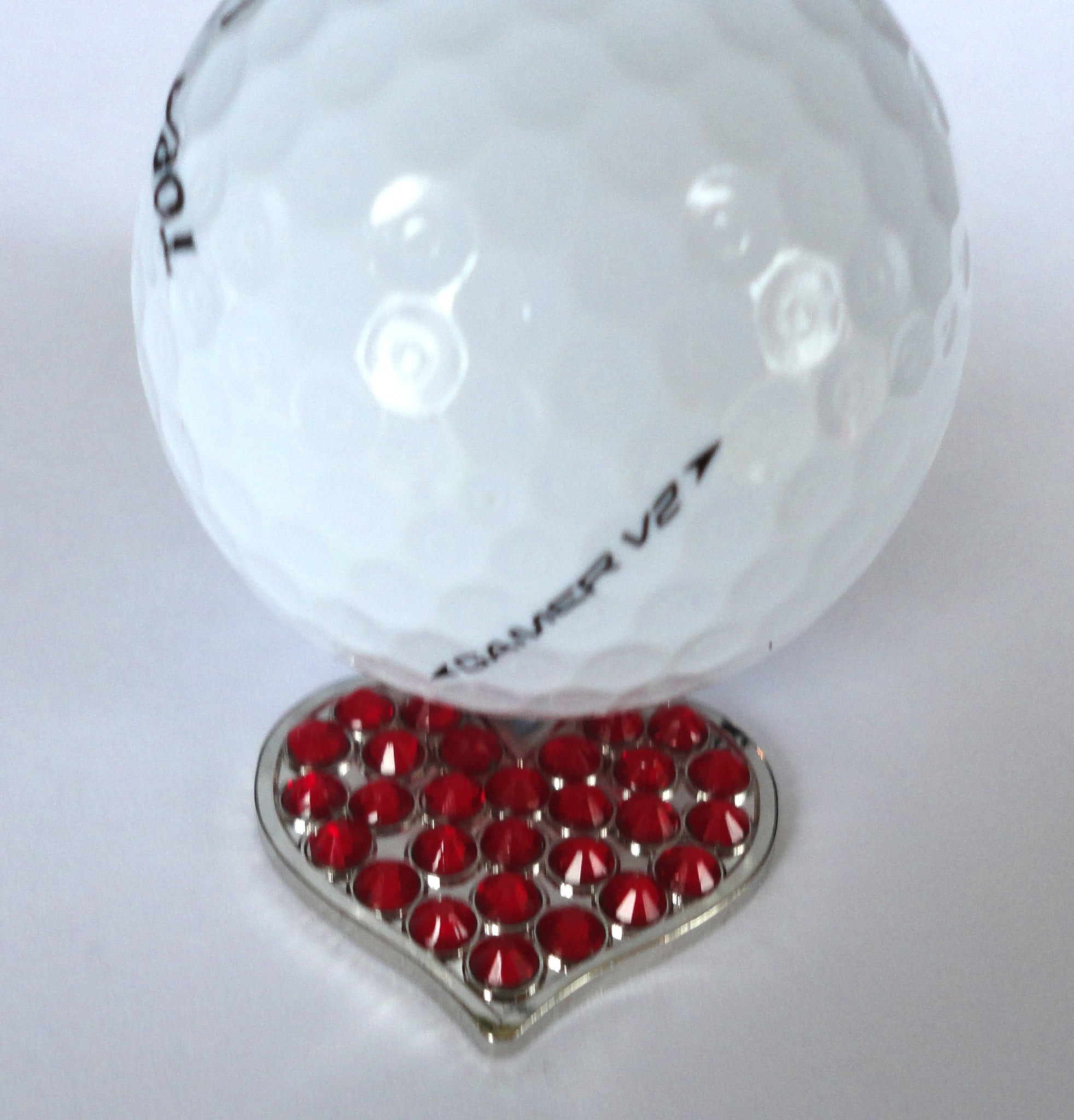 Heart with Red Crystals – FunMarkers
