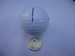 Hole in One Ball Marker golf ball pic 1
