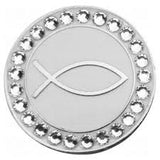 Infinity Fish with Crystals Ball Marker main pic