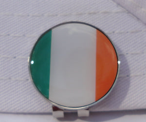 Irish Flag Ball Marker hat brim pic 1