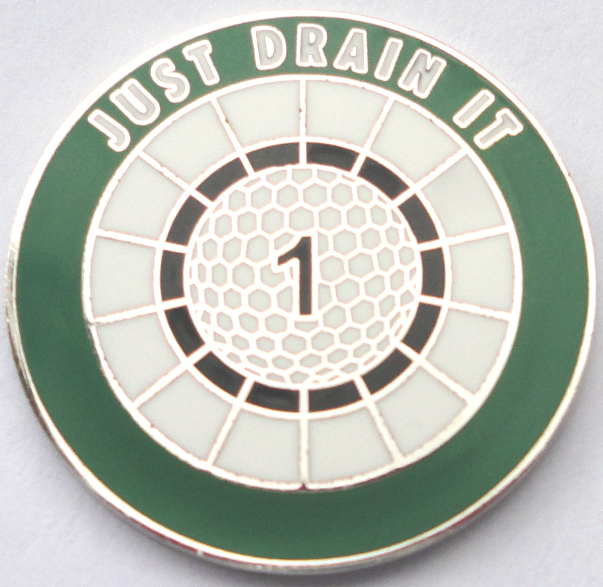 JUST DRAIN IT Ball Marker main pic