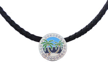 Island Paradise w/ Crystals Ball Marker necklace pic 2