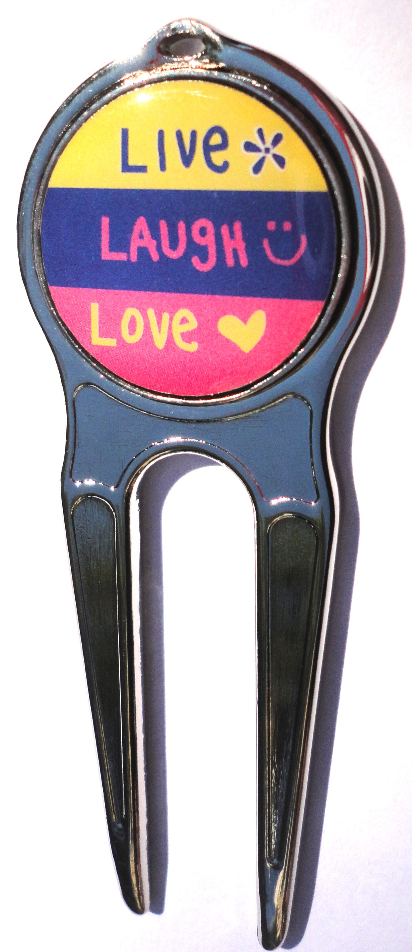 Live Laugh Love Ball Marker divot fixer pic 1