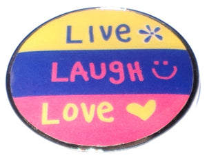 Live Laugh Love Ball Marker main pic