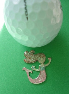 Mermaid Ball Marker golf ball pic 1